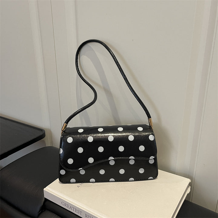 Chic Polka Dot Shoulder Bag