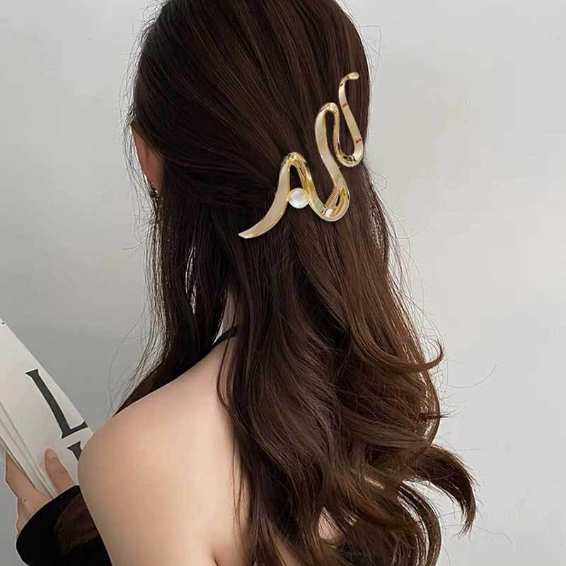 Artistic Metallic Hair Claw Clip Kalsten
