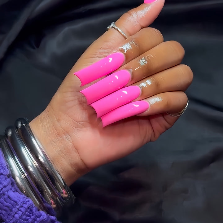Glamorous 3D Long Stiletto Press-On Nails Kalsten