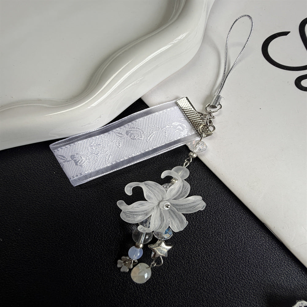 Floral Charm Phone Strap Kalsten