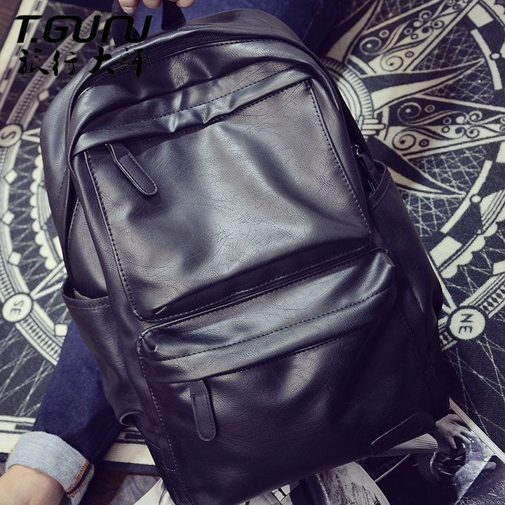 Minimalist Leather Backpack Kalsten