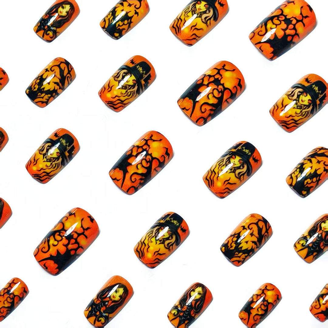 Creative Halloween-style Art Nails Kalsten
