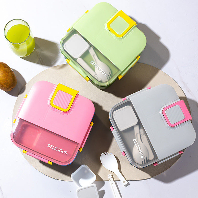 Multi-Sectional Portable Food Storage Box