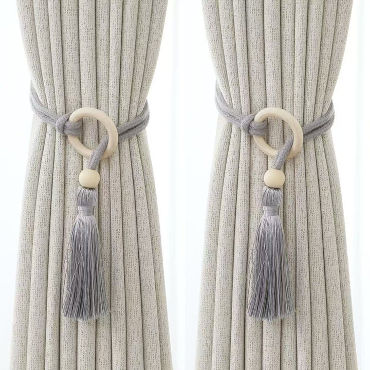 Elegant curtain tieback with tassels Kalsten