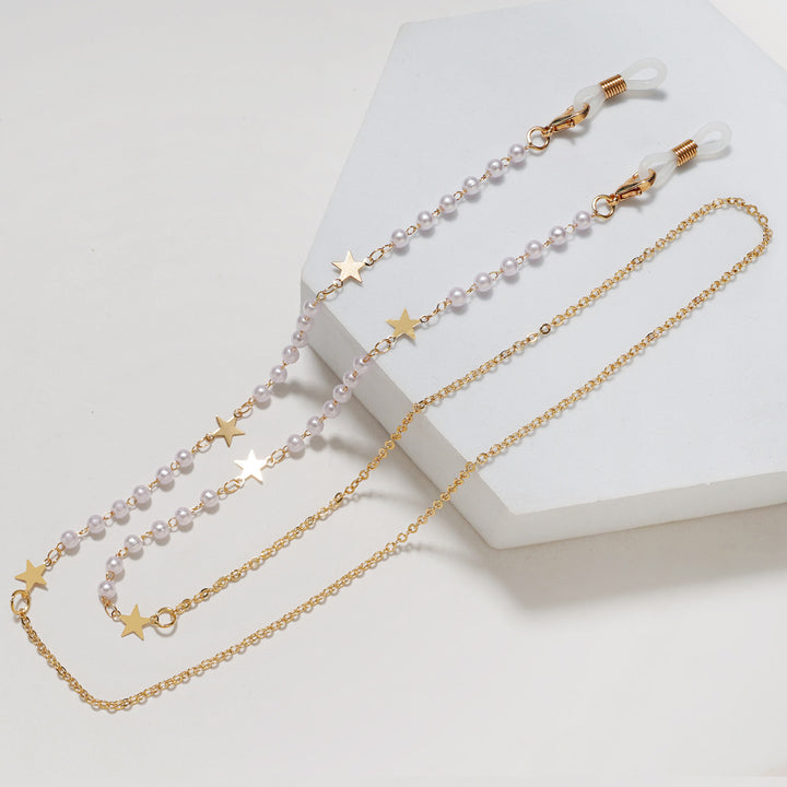 Trendy Geometric Eyewear Chain Kalsten
