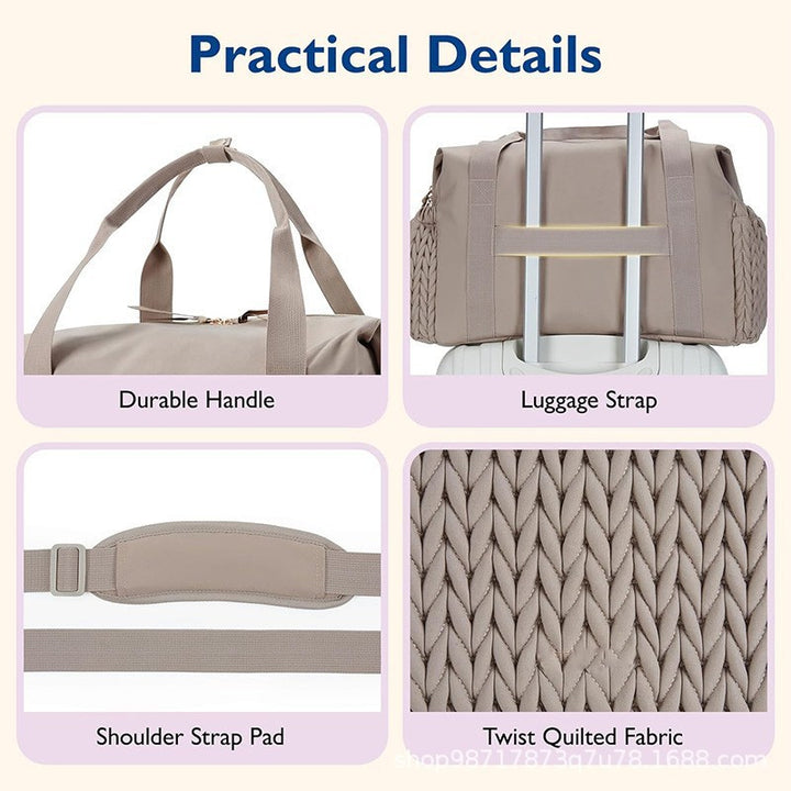 Spacious travel bag with innovative foldable design Kalsten