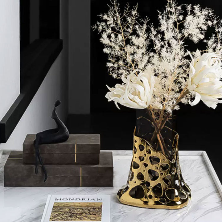 Sculptural Abstract Decorative Vase