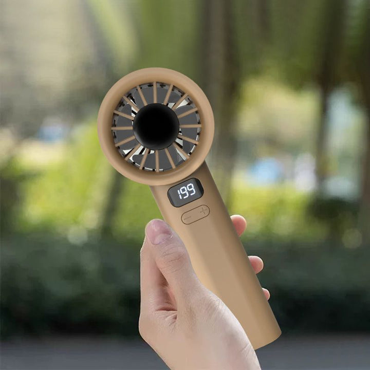 Women's portable USB mini fan with LCD display Kalsten