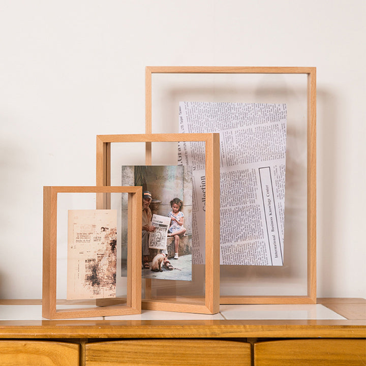 Modern Minimalist Wooden Photo Frame