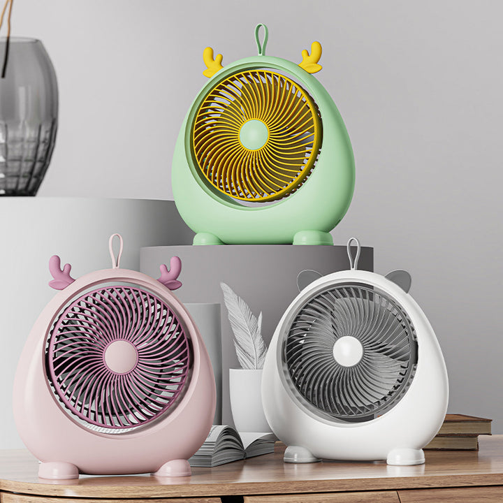 Women Portable Hand Fan in Cute Animal Design Kalsten