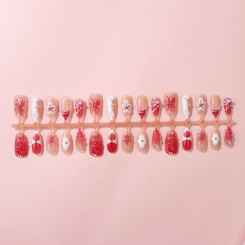 3D Decorative Press-On Nail Set Kalsten