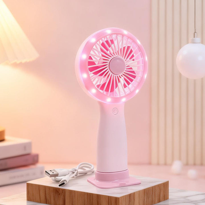 Women's Hand Fan with LED Lighting Kalsten