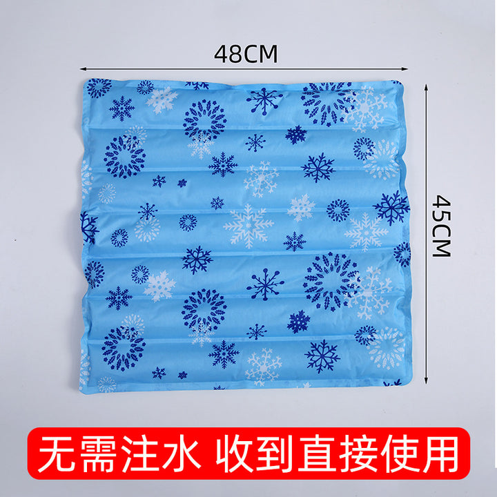 Ladies cooling mat with innovative snowflake structure Bowlift