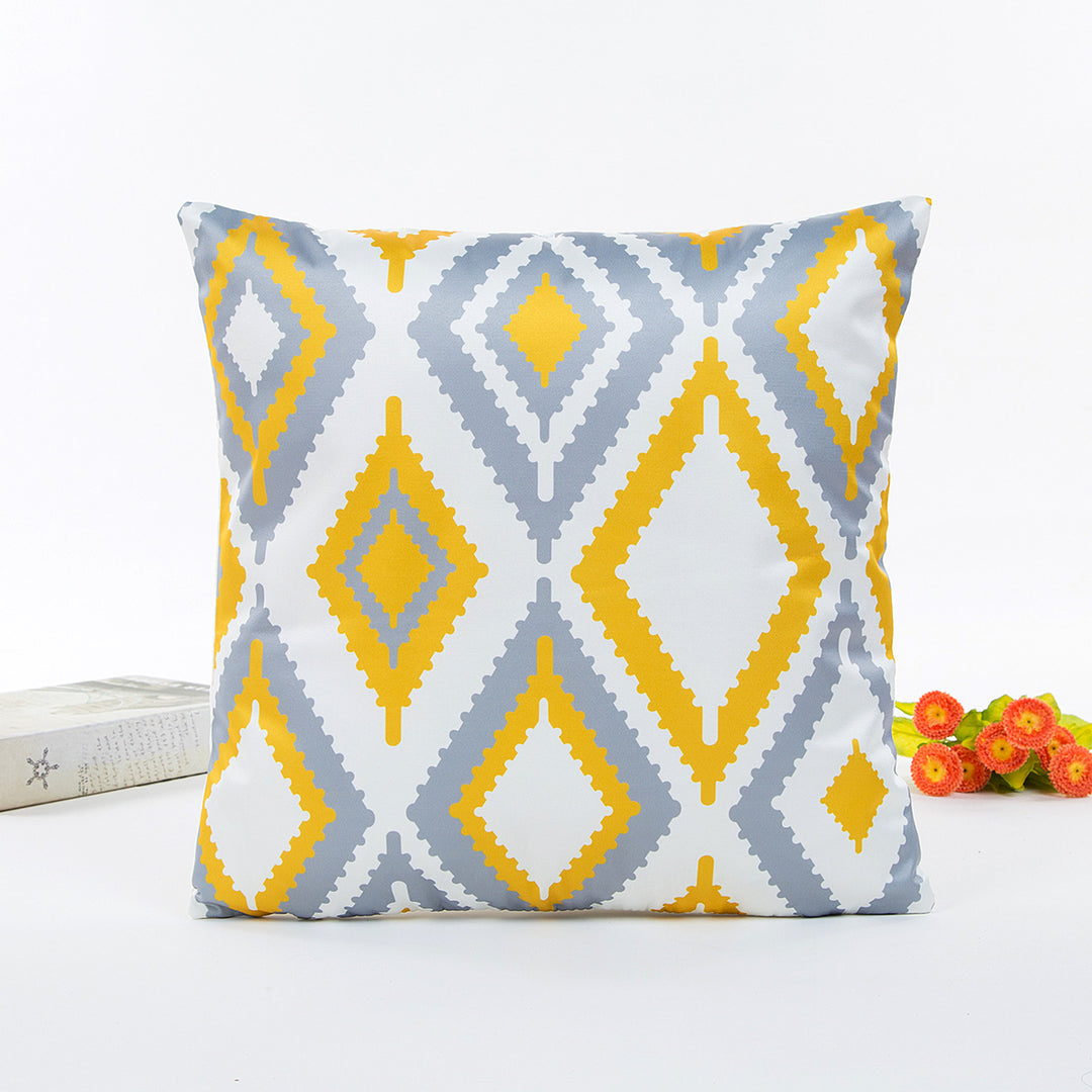 Floral Patterned Throw Pillow