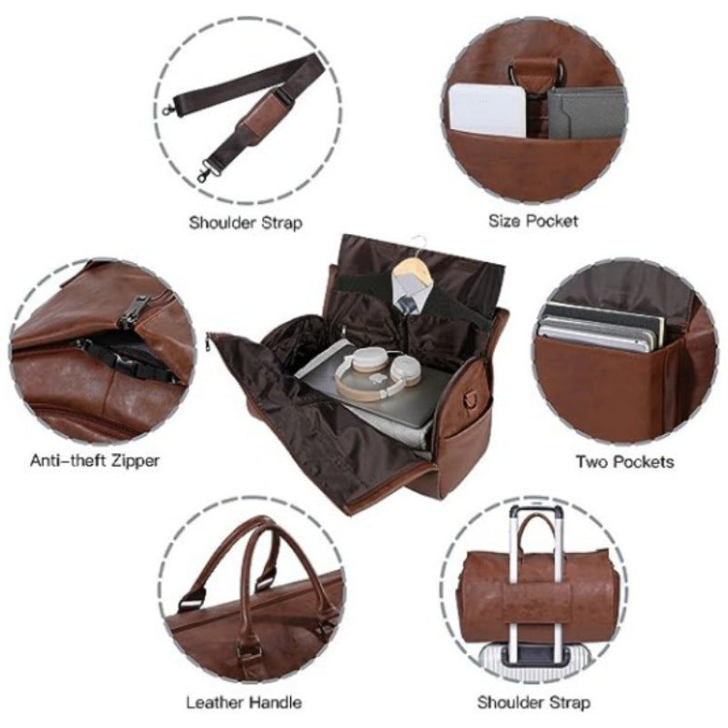 Elegant Travel Bag with Double Side Pockets Kalsten