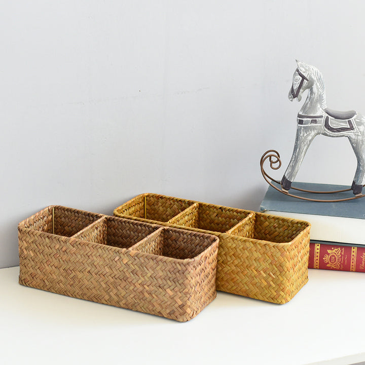 Multi-Compartment Organizer Basket