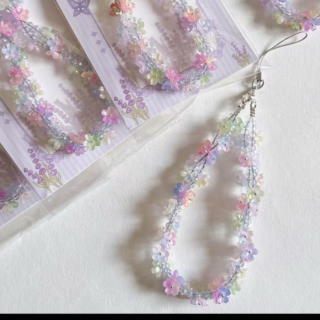 Floral Beaded Charm Eyewear Lanyard Kalsten
