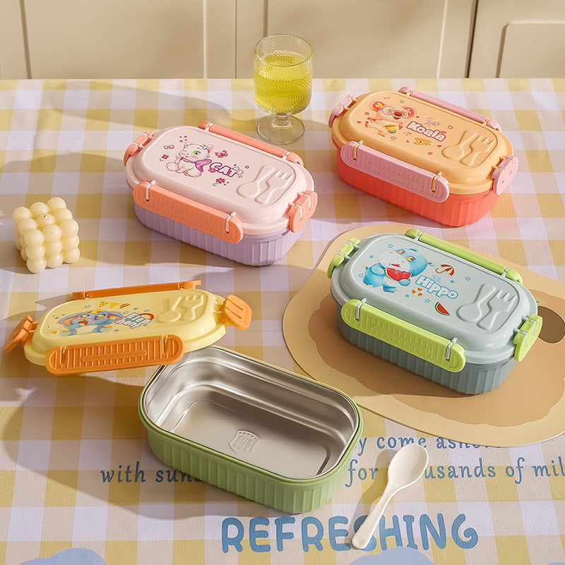 Whimsical Character-Themed Bento Lunch Box