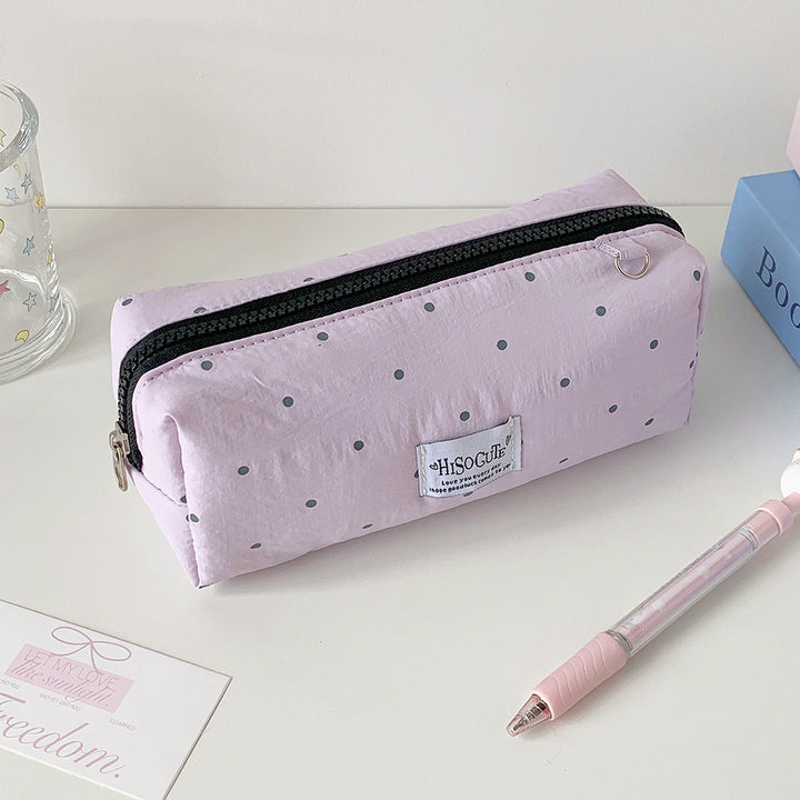Polka Dot Pencil Case
