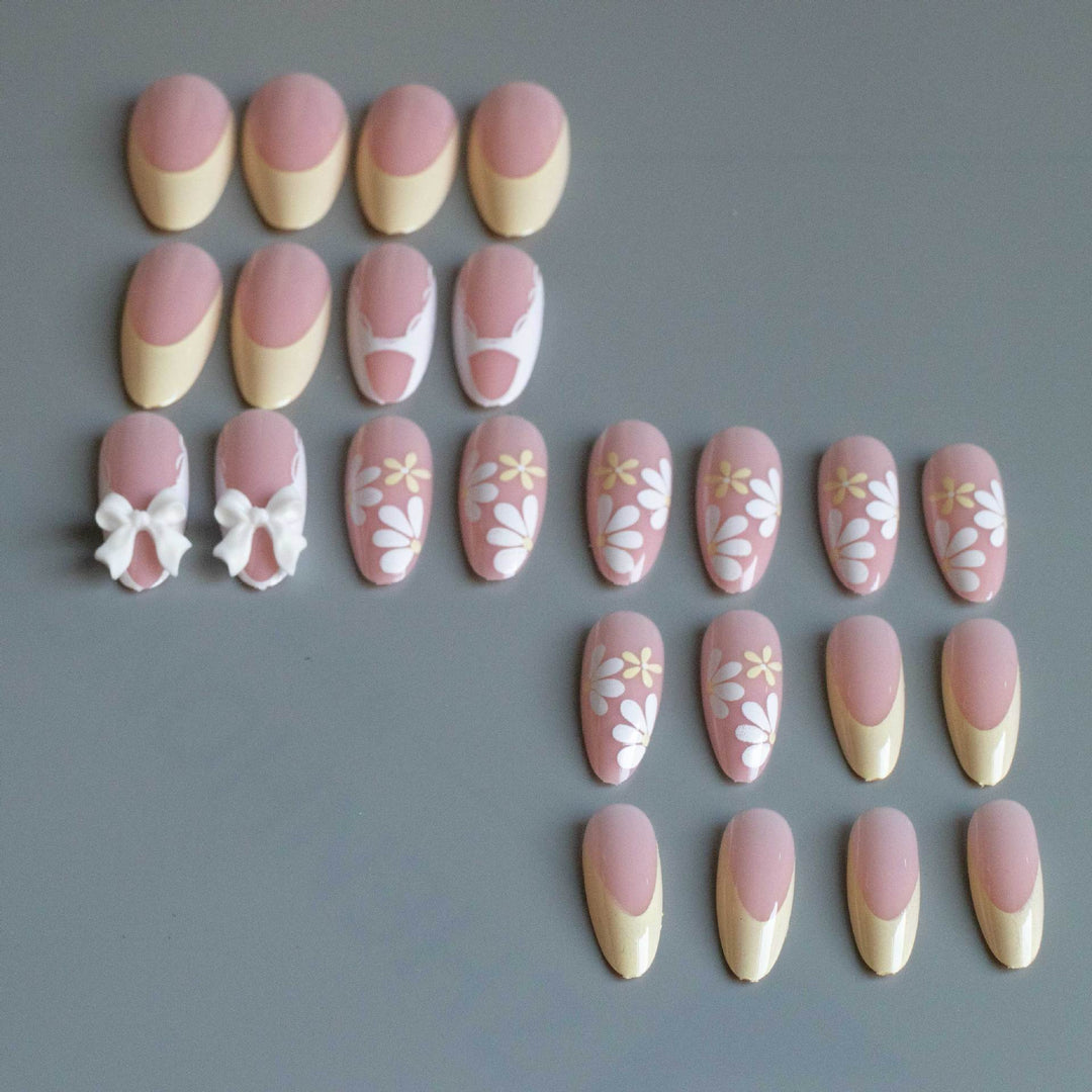 Decorative Floral Nail Art Design Set
