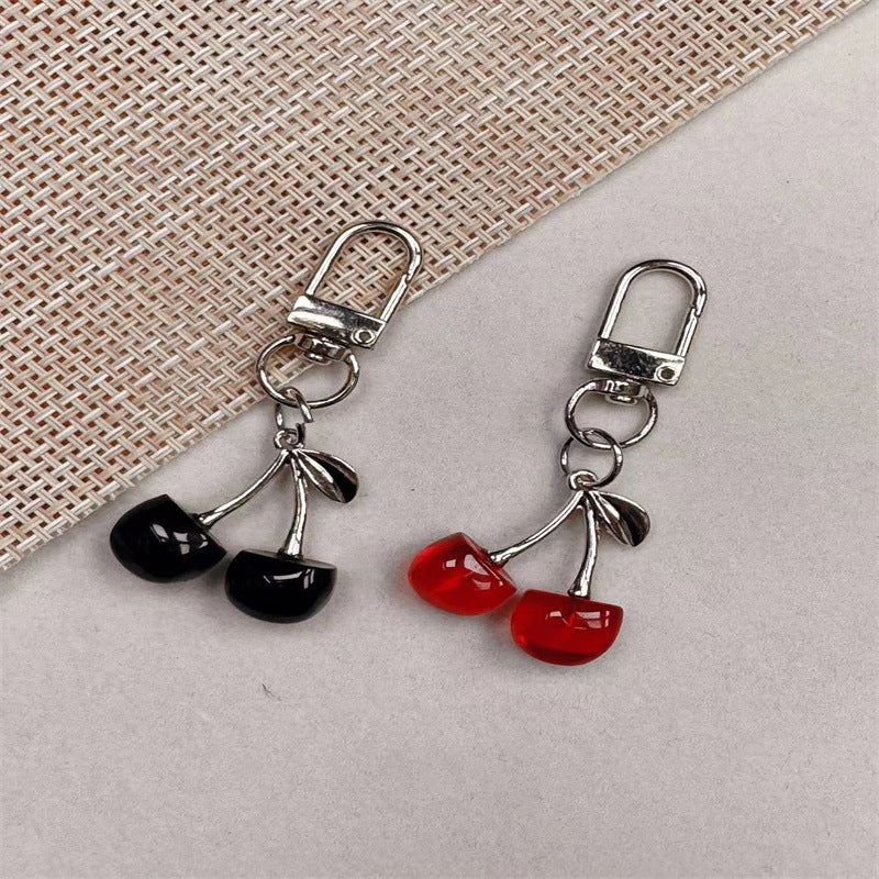 Cherry-Shaped Charm Keychain Kalsten
