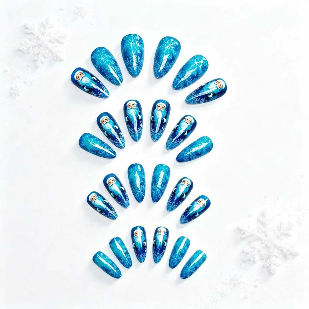 Festive Character-Themed Nail Art Kalsten