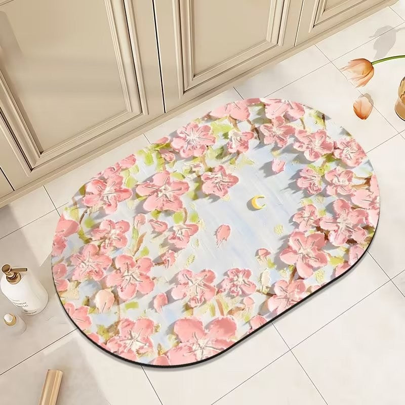 Floral Print Area Rug Kalsten