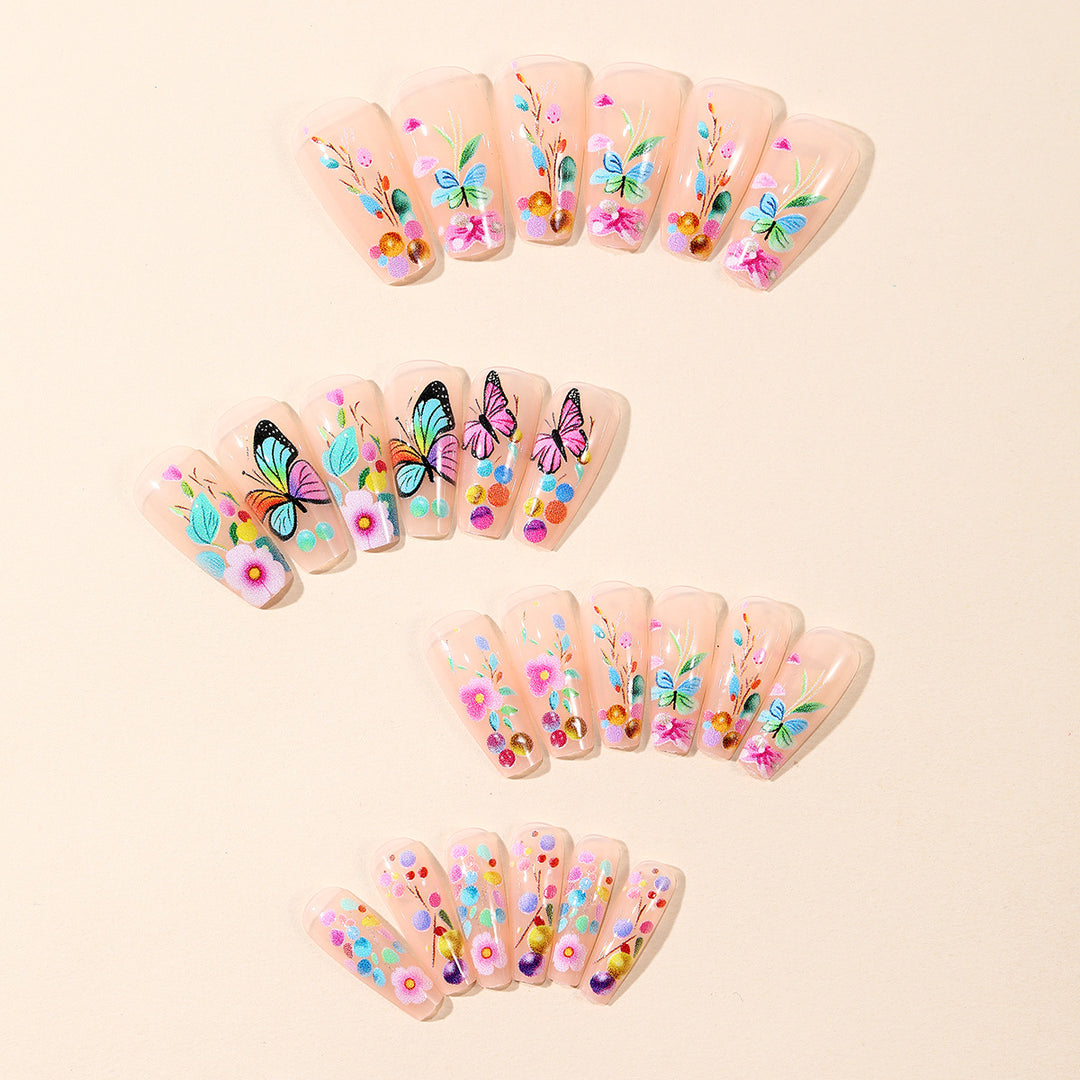 Artistic Floral Nail Art Decoration Set Kalsten