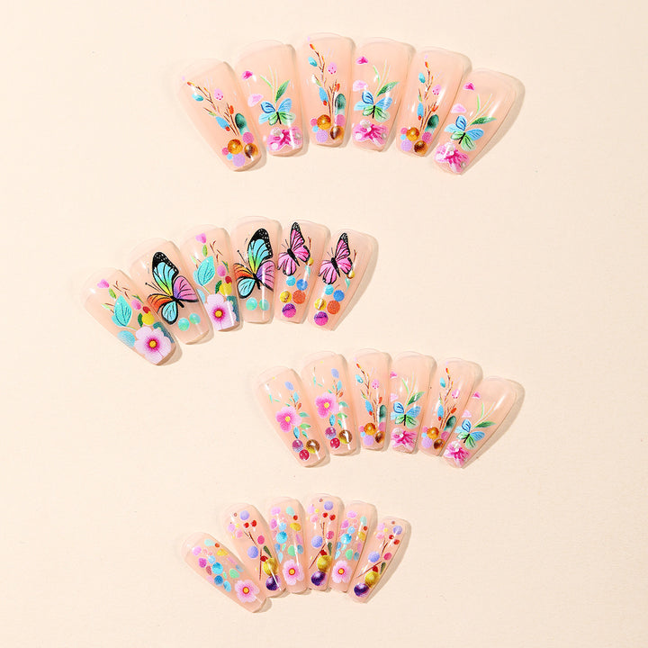 Artistic Floral Nail Art Decoration Set Kalsten