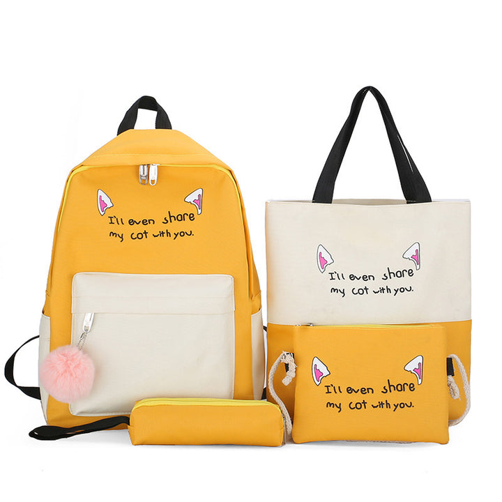 Cute Animal-Themed Backpack Set Kalsten