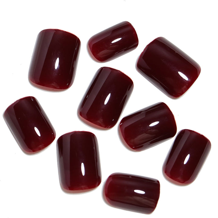Glossy Press-On Nail Set with Elegant Shape Kalsten