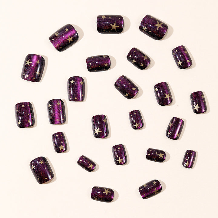 Starry Night Nail Art Design Kalsten