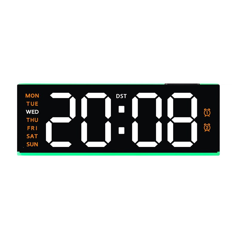 Digital alarm clock with large LED display and dual alarm function Kalsten
