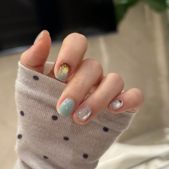 Artificial nail tips with gloss finish Kalsten