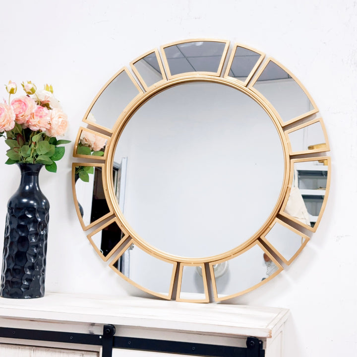 Round Decorative Wall Mirror Kalsten