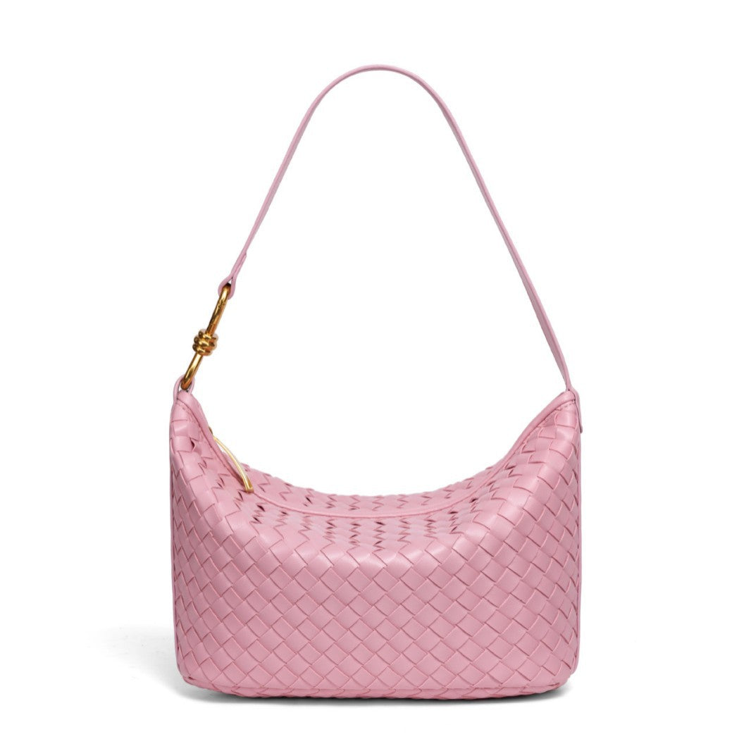 Woven Leather Hobo Bag Kalsten