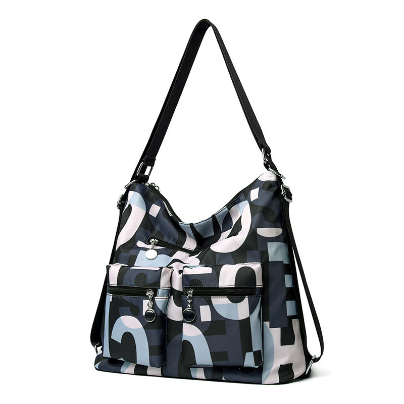 Spacious Multi-Pocket Shoulder Bag Kalsten
