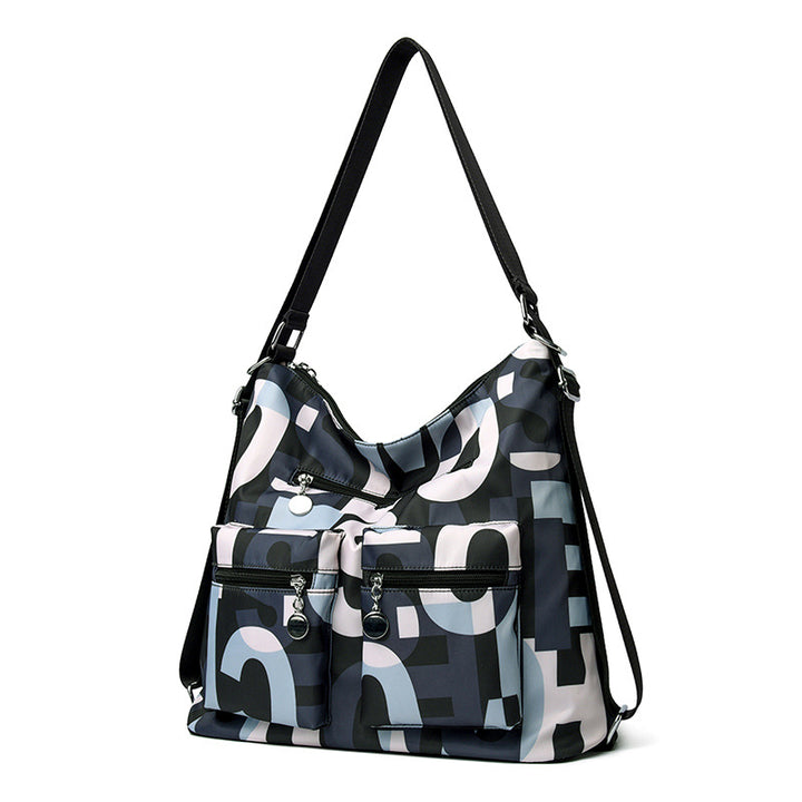 Spacious Multi-Pocket Shoulder Bag Kalsten