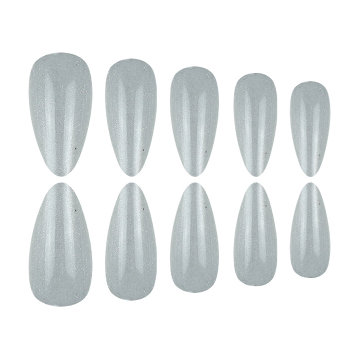 Metallic Stiletto Press-On Nails Kalsten 1789085790