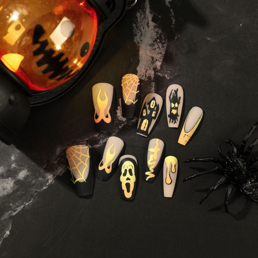 Creative Halloween Nail Art Kalsten