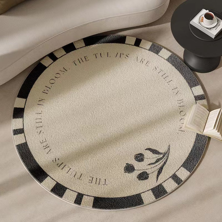 Artistic Circular Area Rug