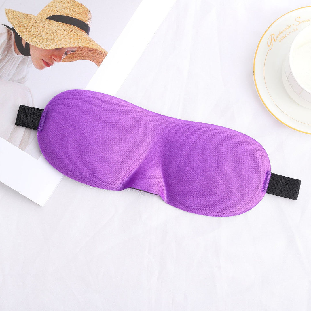 Unisex nan light-blocking travel mask with thermoformable nylon cover and wide comfort band Kalsten