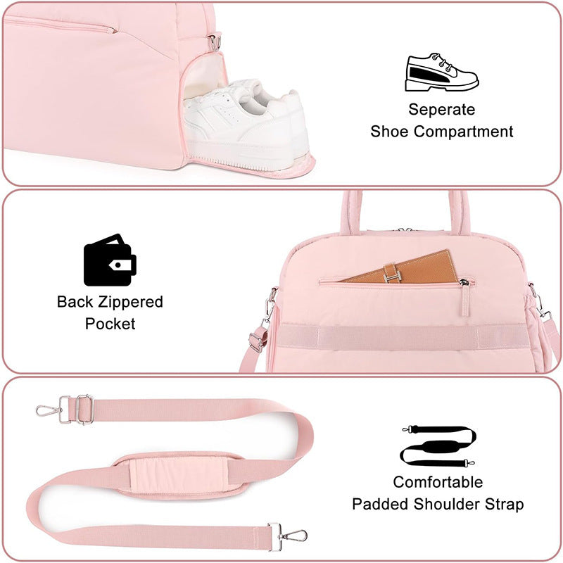 Multifunctional travel bag with insulated inner compartment Kalsten
