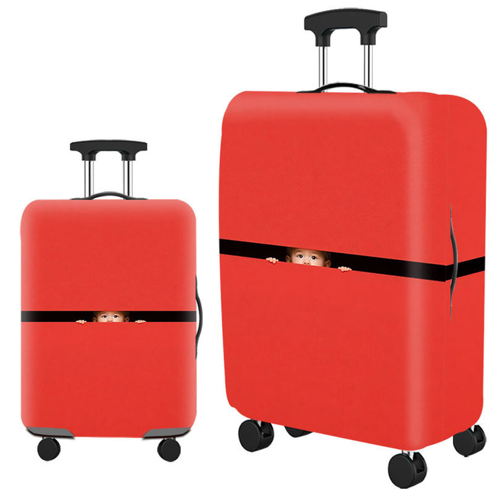 Artistic Cat-Themed Hard Shell Suitcase Kalsten