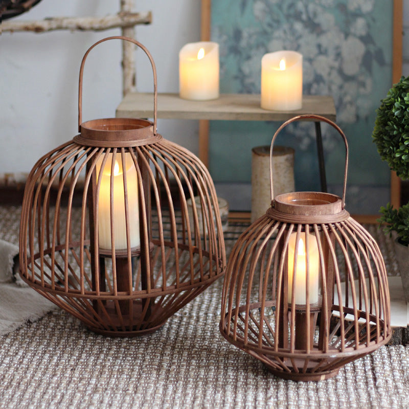 Decorative Rattan Lantern Kalsten