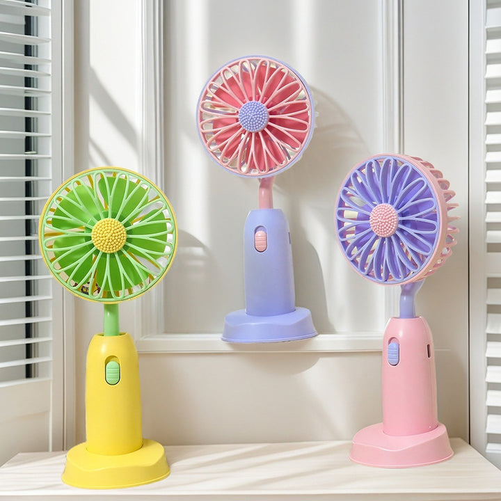 Women's portable hand fan in playful rabbit design Kalsten