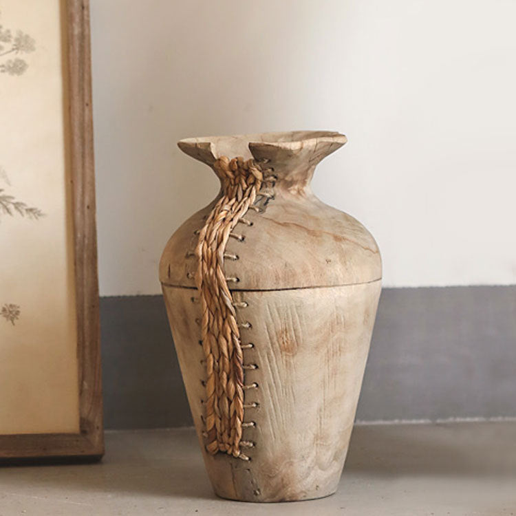 Textured Decorative Ceramic Vase