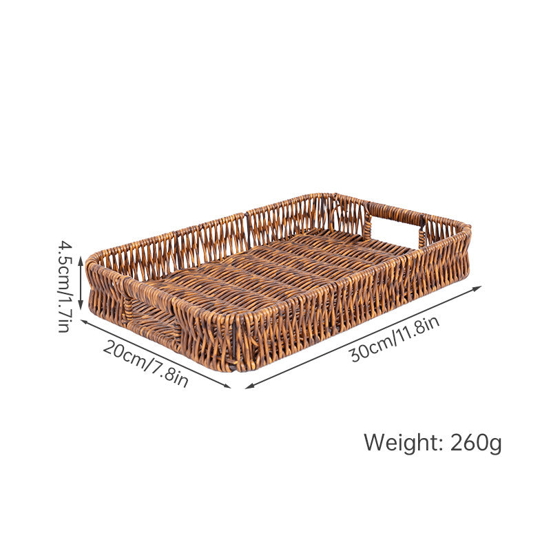 Rectangular Woven Serving Tray Kalsten