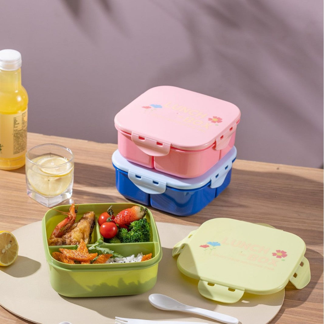 Stackable Multi-Compartment Lunch Box