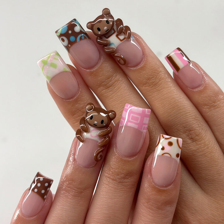 Playful Cartoon-Themed Nail Art Kalsten